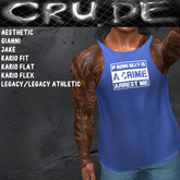If Being Sexy Is a Crime, Arrest Me Men's Tank Top (MT1) <Wear Me>