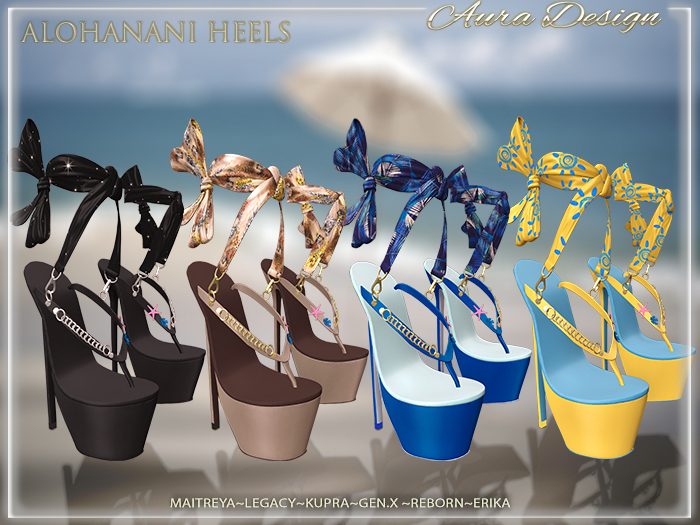 [Aura Design] Alohanani Heels/FATPACK