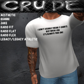 I don't always wear T-Shirts but when I do, It's always this one Men's T-Shirt (MCT) <Wear Me>