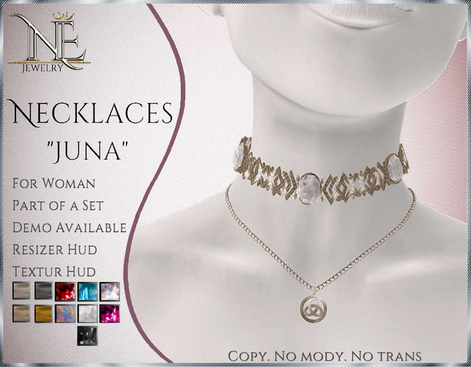 !! NE! Necklace "Juna"  
