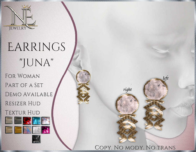 !! NE! Earrings "Juna"  