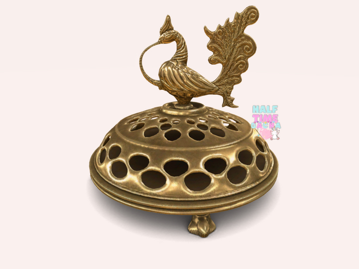 08 MADRAS Swan Dome Decor (2LI)