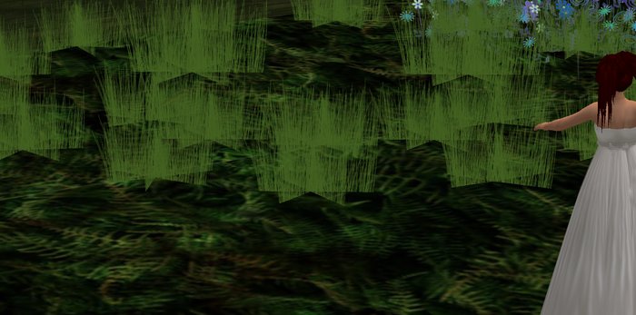 ALMOST FREE! WHIMSY 1 PRIM Spring Grass SCULPTY FAE FANTASY FLOWERS