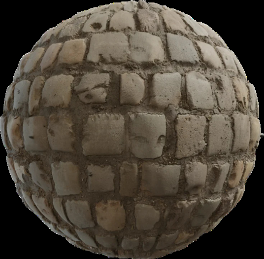 PBR Material - cobblestone floor 01