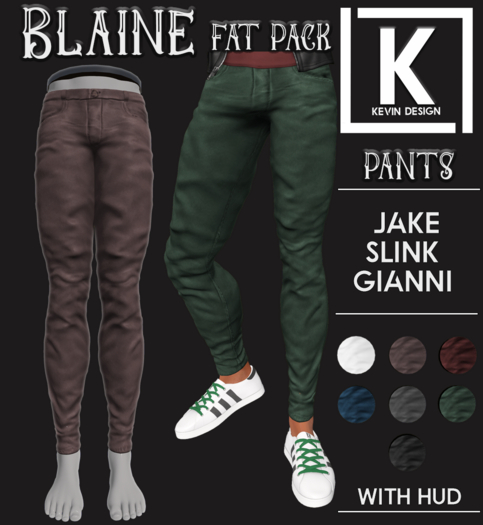 Blaine Pants [FATPACK] Only 99L & 149L!