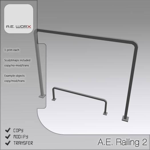 A.E. Sculpted Railing 1
