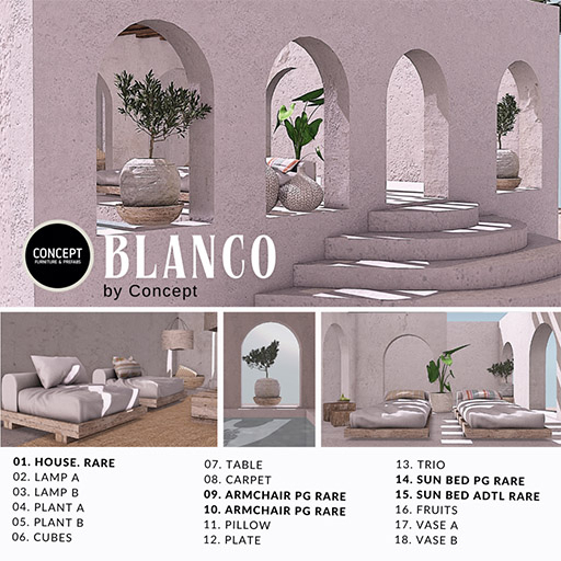 01. CONCEPT} *BLANCO HOUSE. RARE