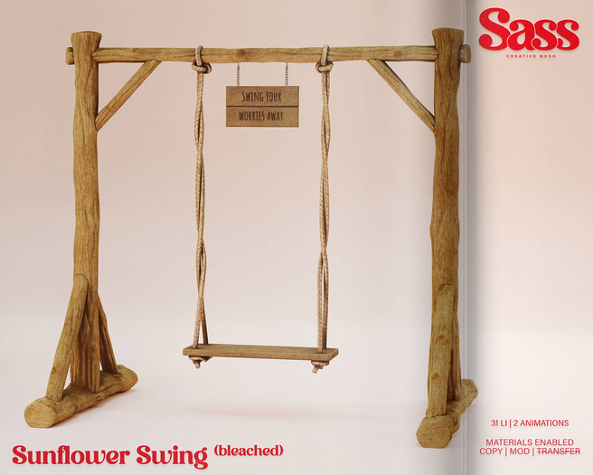 Sass [Sunflower Swing] Bleached