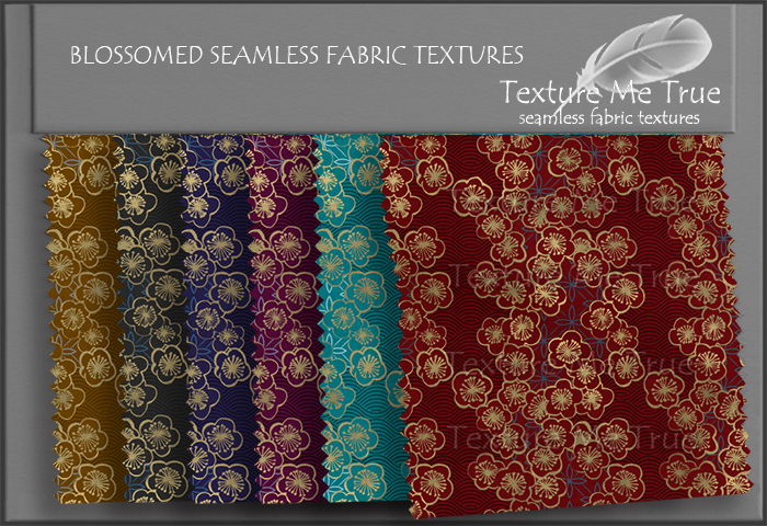 TMT Blossomed seamless fabric textures