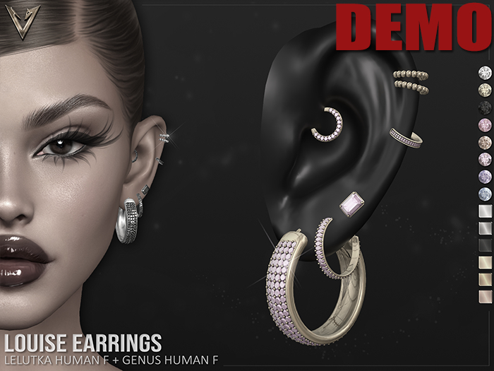 [VIPERA] DEMO Louise Earrings