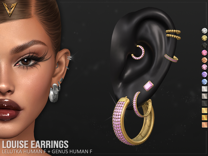 [VIPERA] Louise Earrings
