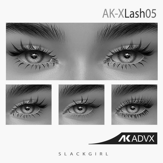 SG :: AK-X ADVX Tintable Lash 05 DEMO