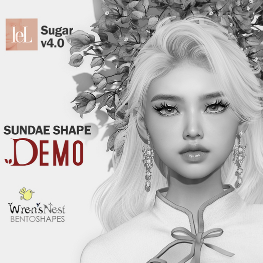 LELUTKA SUGAR DEMO SHAPE - { wren's nest } - Sundae DEMO