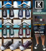 Leo Sneakers [FATPACK] Only 99L & 149L!