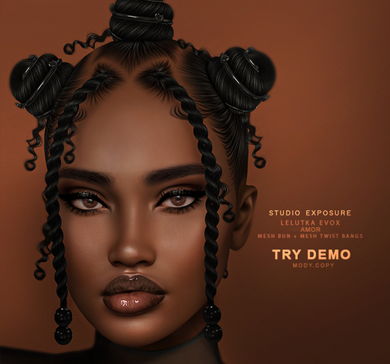 S.E LELUTKA X AMOR HAIR L.RED 21