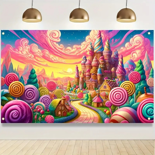 CANDYLAND FAIRY BACKGROUND