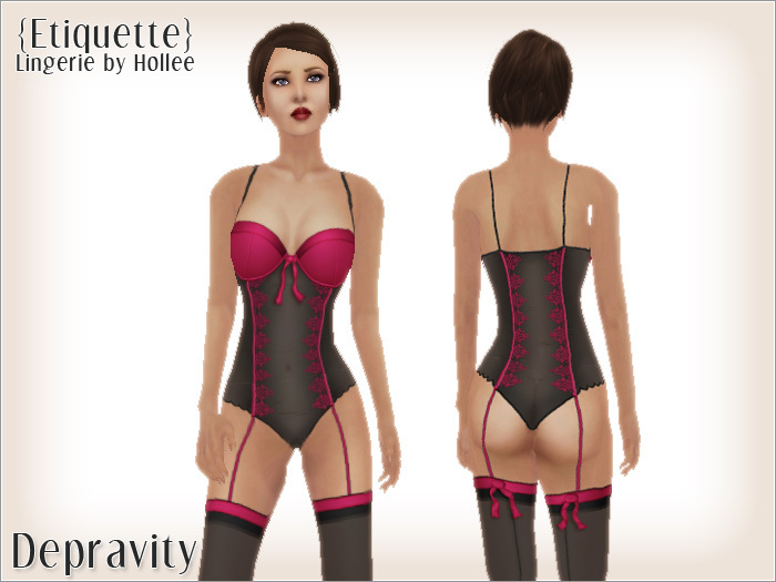 {Etiquette} Depravity - Rouge