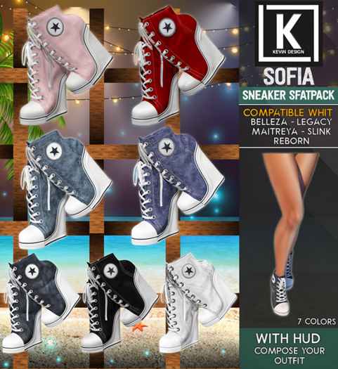 Sofia Sneakers [FATPACK] Only 99L & 149L!