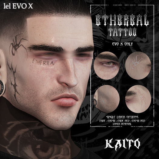 [KAITO] Ethereal Tattoo