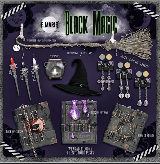 e.marie // Black Magic Gacha - Wand Ruby