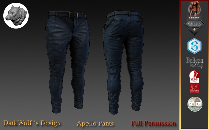 Apollo Pants Men Full Perm