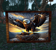 Wall Painting eagle 2