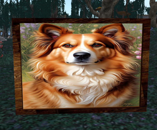 Wall Painting Dog