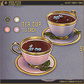 .random.Matter. - Moon Witch - Tea Cup [Black]