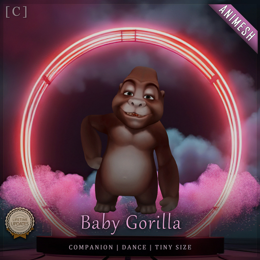 [C] Animesh Follower - Baby Gorilla (Wear)