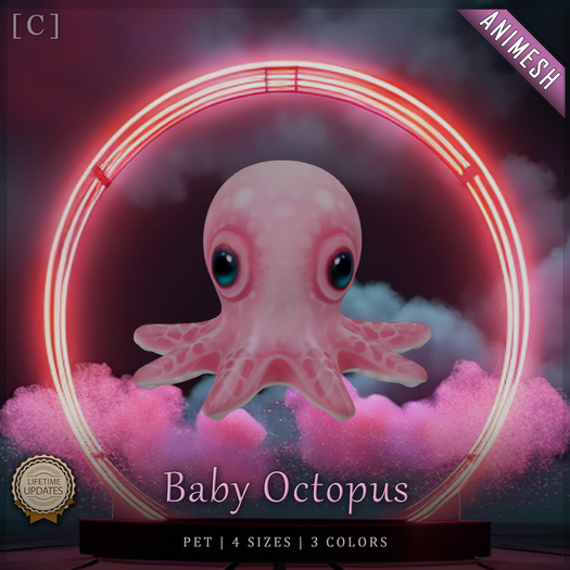 [C] Animesh Pet - Baby Octopus (Wear)
