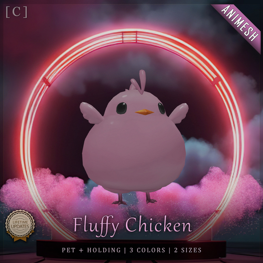 [C] Animesh Pet - Fluffy Chicken (Wear)