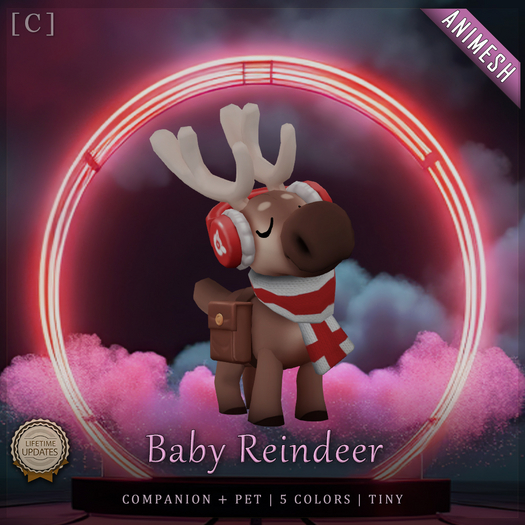 [C] Animesh Follower / Pet - Baby Reindeer (Wear)