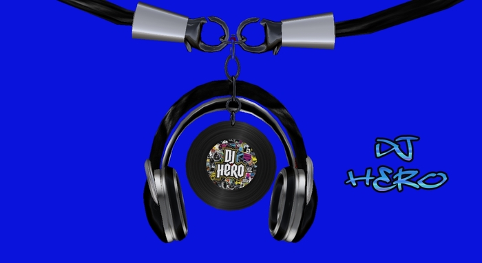 DJ/HEDFONE NECKLACE/DJ HERO BOXED