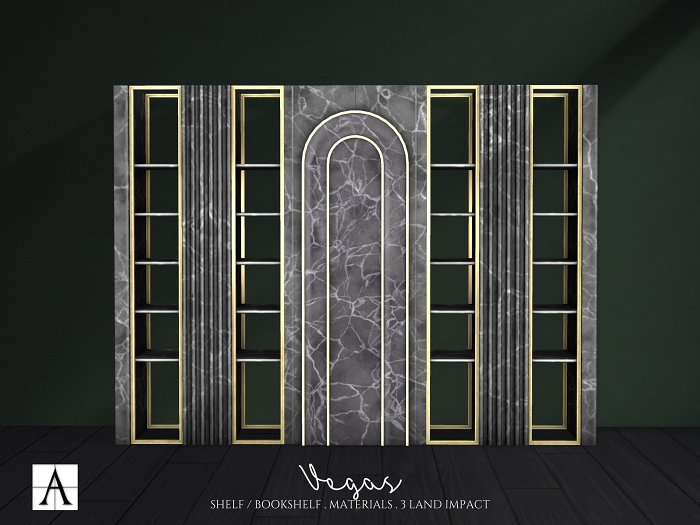 Architect. Vegas Bookshelf #2