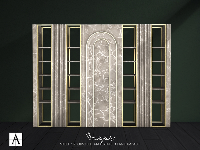 Architect. Vegas Bookshelf #3