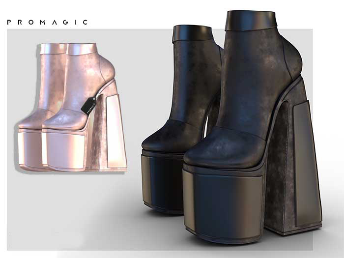 PROMAGIC Prem Boots-Nude