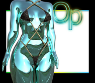 Astrology Whip Bikini