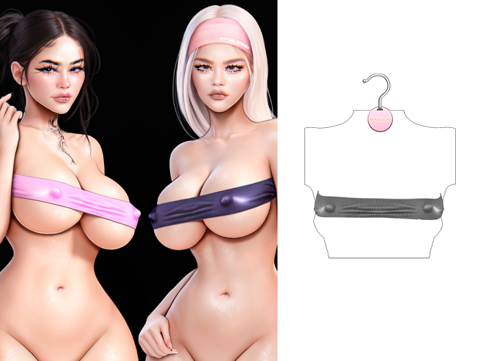 Madison - Zami top - Grey