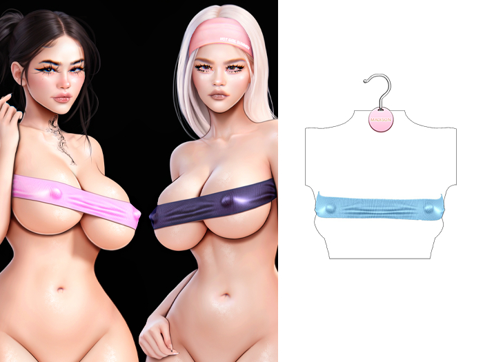 Madison - Zami top - Baby Blue