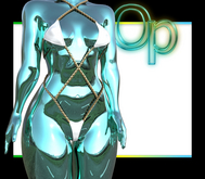 White Whip Bikini