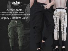 -adm. - "Street Pants " Green
