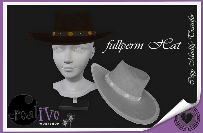C/W Cowboy Hat FullPerm