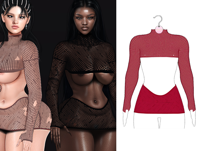 Madison - Jessy Outfits - Red