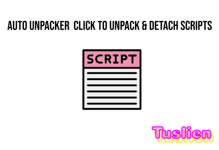 Second Life Marketplace - Auto Unpacker Click to Unpack & Detach Scripts