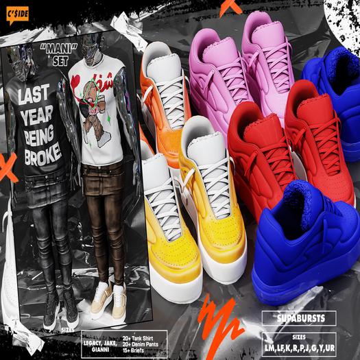 CS. SUPACLOUDS "FATPACK"