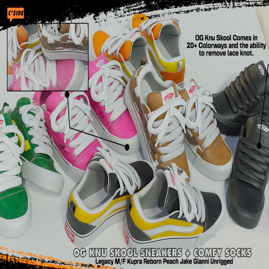 CS. OG Knu Skool "FATPACK"