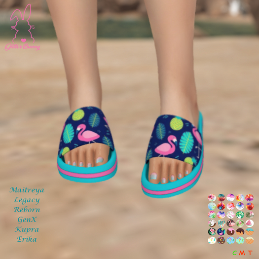 *Glitter Bunny* Kira Slipper Pattern 