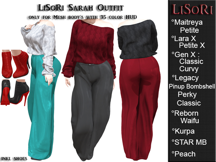 LiSoRi Sarah Outfit