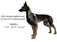 Hellhund : Sable German Shepherd Skin Applier
