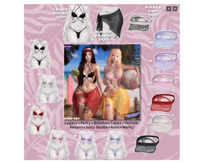 3. [Eternus] Babe Cap RARE